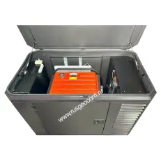 A-iPower A13000EAX - генератор в супертихом зимнем кожухе 1700SS RAL 8019 + блок автозапуска A-iPower 230В/400В 100А 8 ПИН