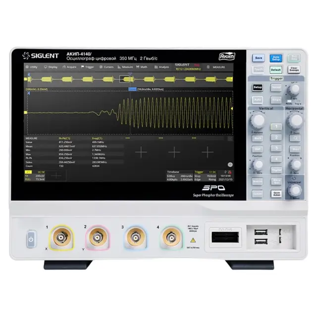  цифровой осциллограф АКИП-4140/2 