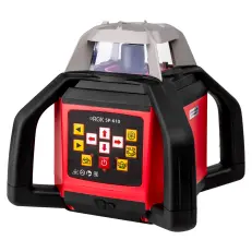 RGK SP-610 с калибровкой - ротационный нивелир  (ротационный/красный луч/800м с приемником/±0,05 мм/АКБ)
