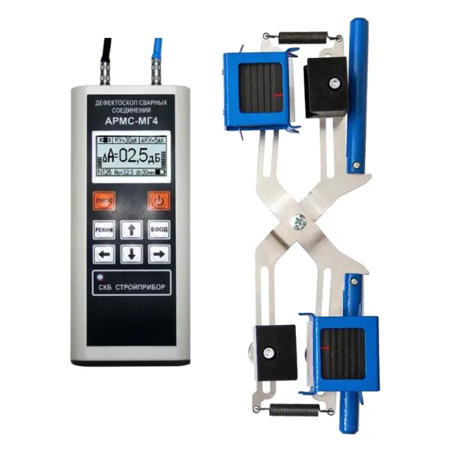 СТРОЙПРИБОР АРМС-МГ4 (с цветным дисплеем) - ультразвуковой дефектоскоп сварных соединений