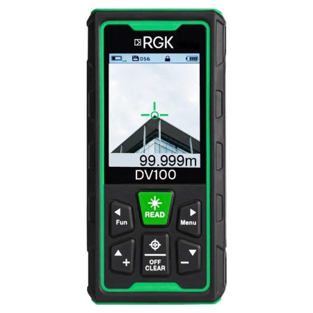 RGK DV100 с калибровкой - лазерный дальномер с видоискателем