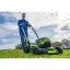 Greenworks GD60LM51SP бесщеточная, 60V с АКБ 5 Ач + ЗУ 10А двойное - аккумуляторная газонокосилка