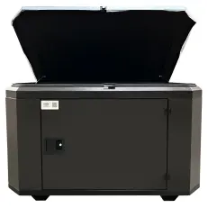 SUNREKA G5500EAX в супертихом зимнем кожухе 1400SS RAL 8019 - бензиновый генератор