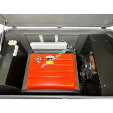 A-iPower A13000TEAX в супертихом зимнем кожухе 1700SS RAL 7035 + блок автозапуска A-iPower 230В/400В 100А 8 ПИН