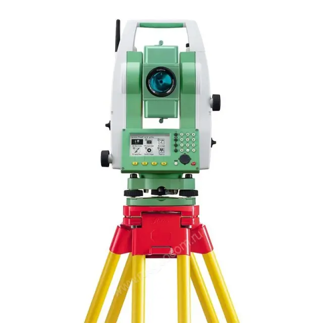 Тахеометр Leica TS06plus R500 1" Arctic на штативе