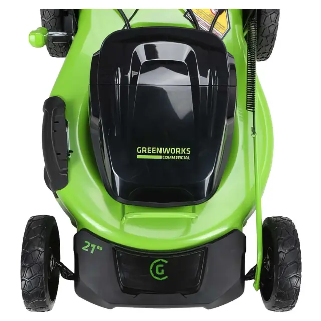 Greenworks GC82LM51SP2 бесщеточная, 82V без АКБ и ЗУ Аккумуляторная косилка