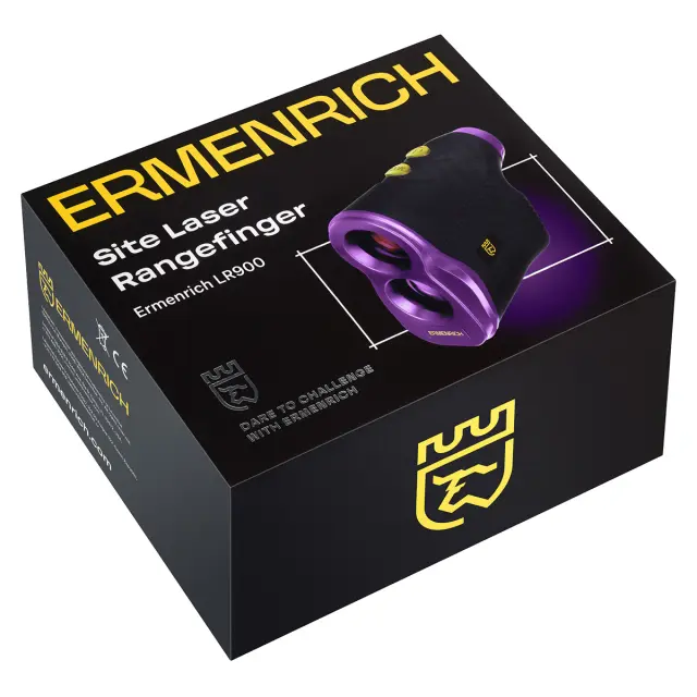 Ermenrich LR900 фиолетовый - лазерный строительный дальномер