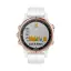 беговые часы Garmin Fenix 5S Plus Sapphire Rose Gold with White Band GPSEMEA