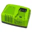Greenworks GD40BG3 40V (306 км/ч) с АКБ 2 Ач с USB + ЗУ 5А быстрое - воздуходувка аккумуляторная