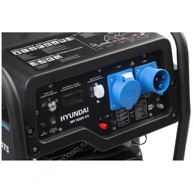 генератор с АВР Hyundai HHY 7020FE ATS