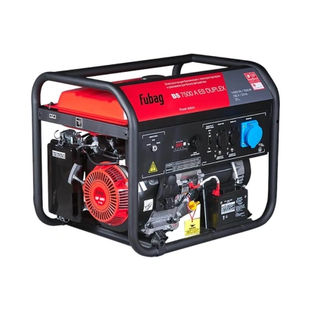 FUBAG BS 7500 A ES DUPLEX - бензиновый генератор