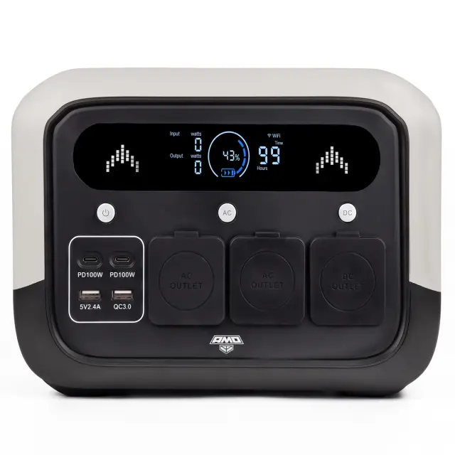 AMO PS 700 Pro белая - портативная электростанция