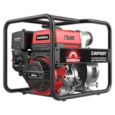 SUNREKA GWP100T - мотопомпа для грязной воды