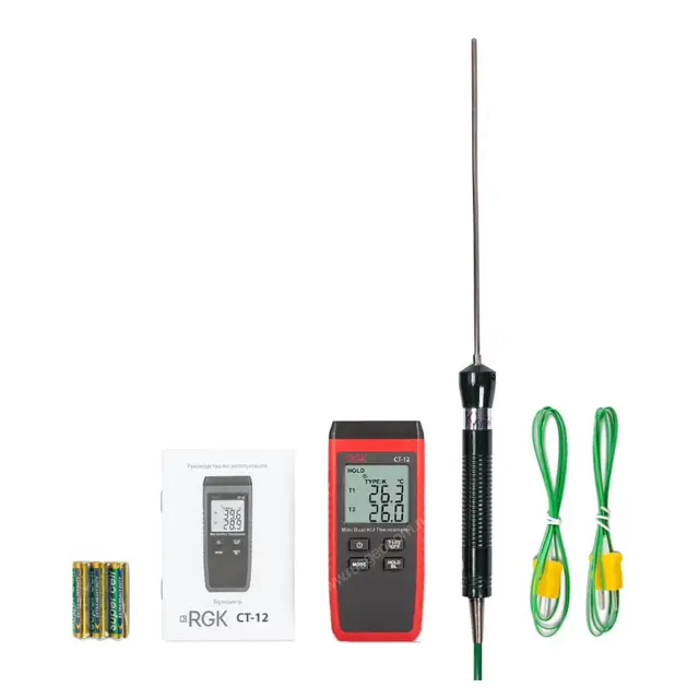 RGK CT-12 с погружным зондом температуры TR-10W