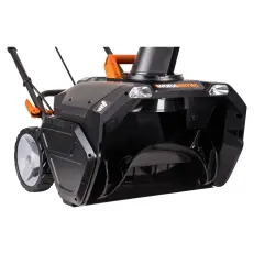 WORX WG471E - снегоуборщик аккумуляторный, с АКБ 2х4Ач + ЗУ 2А двойное