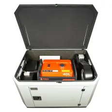 A-iPower A6000EAX в супертихом зимнем кожухе 1400SS RAL 7035 + блок автозапуска A-iPower 230В/400В 100А 8 ПИН