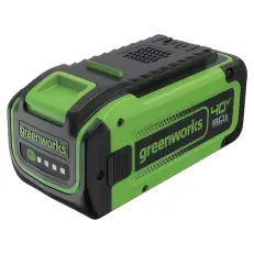 Greenworks GD40SC38II 40V, с АКБ 8 Ач + ЗУ 5А быстрое - аэратор-скарификатор аккумуляторный