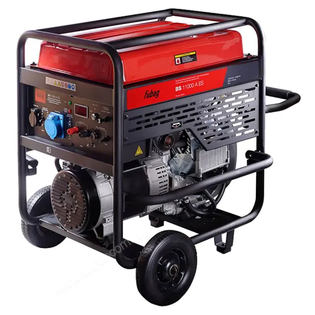 FUBAG BS 11000 A ES в супертихом зимнем кожухе 1700SS RAL 7024 - бензиновый генератор