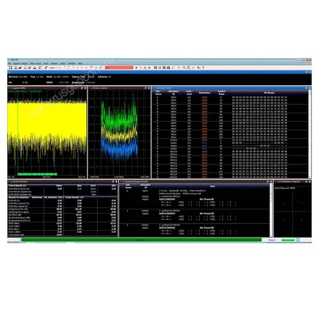 Измерения стандарта EUTRA/LTE FDD Uplink and Downlink Rohde&Schwarz VSE-K100