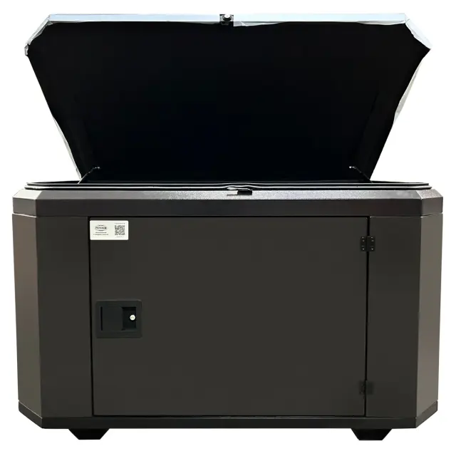 A-iPower A6500EA в супертихом зимнем кожухе 1400SS RAL 8019 + блок автозапуска A-iPower 230 В, 50 А