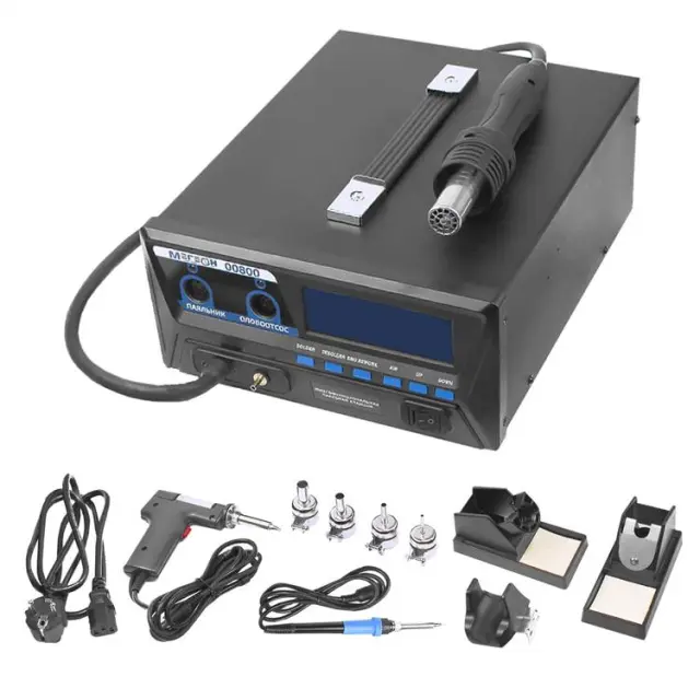 МЕГЕОН 00800 - многофункциональная паяльная станция