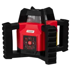 RGK SP-312 - ротационный нивелир (ротационный / красный луч / диаметр до 500 м с приемником / ±0,125 мм / АКБ)