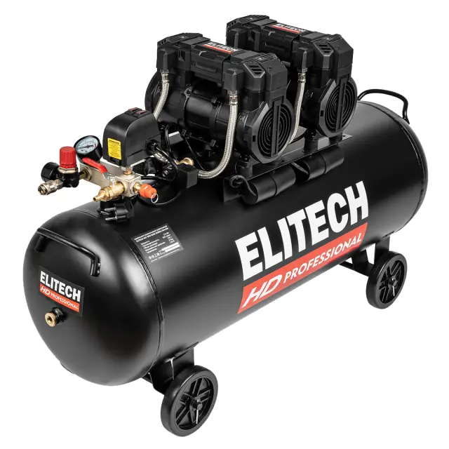 Elitech HD PROFESSIONAL ACF 500-100S (E0501.004.00) - компрессор безмасляный