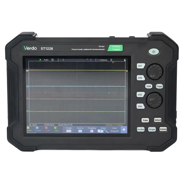 VERDO ST1226 - Осциллограф планшетного типа