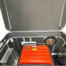 A-iPower A17000TEAX в тихом зимнем кожухе 1600 RAL 7035 + блок автозапуска A-iPower 230В/400В 100А 8 ПИН