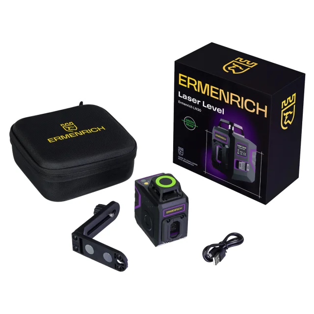 Ermenrich PLUS LN30 фиолетовый - лазерный уровень