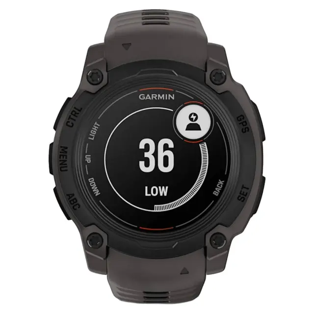 Garmin Instinct E Black 40mm c угольно-черным ремешком