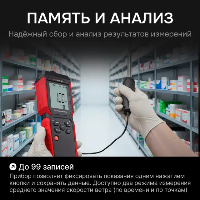 RGK AM-40 - термоанемометр