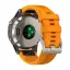 Часы для спорта Garmin Fenix 5 Plus Sapphire титановый с оранжевым ремешком Россия