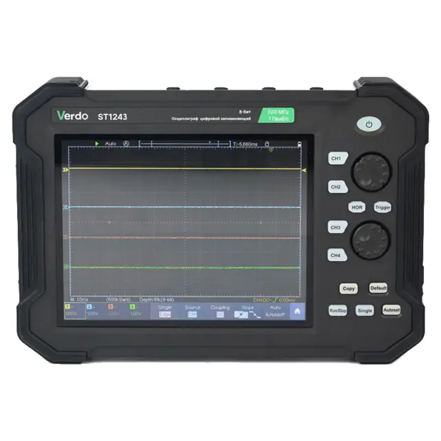 VERDO ST1243 - Осциллограф планшетного типа