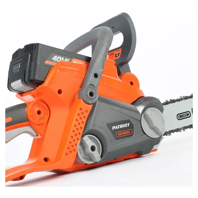 Patriot CS 402 XL 40В, с АКБ 2.5 Ач + ЗУ - аккумуляторная цепная пила