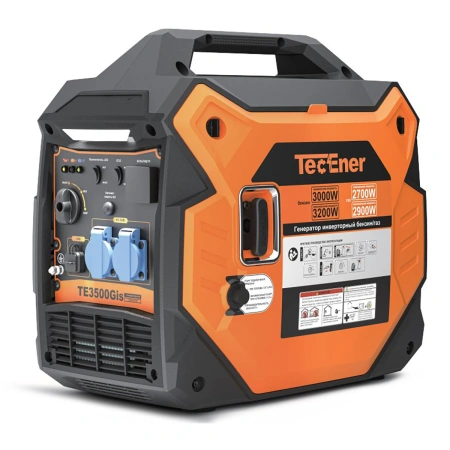TecEner TE3500Gis - инверторный генератор газ/бензин