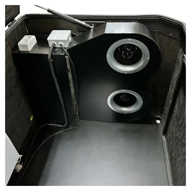 SUNREKA G5500EAX в супертихом зимнем кожухе 1400SS RAL 7024 - бензиновый генератор