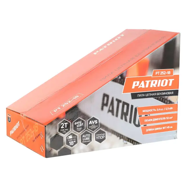 Patriot PT 252-18 - цепная бензиновая пила