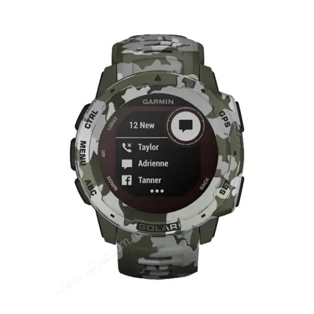 спортивные Часы Garmin Instinct Solar Camo Lichen
