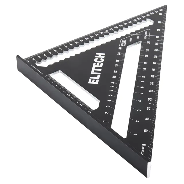 Elitech 330102 - угольник-транспортир алюминиевый