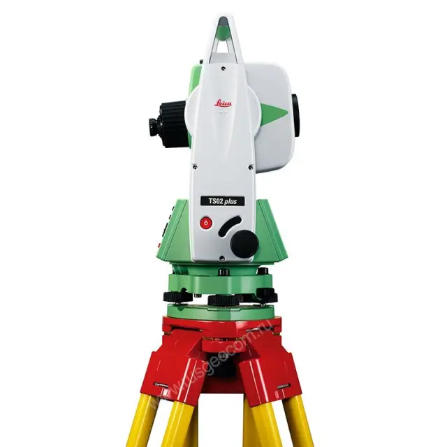 Тахеометр Leica TS02plus R500 5" Arctic на штативе