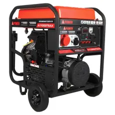A-iPower A11000TEAX в тихом зимнем кожухе 1600 RAL 8019 + блок автозапуска A-iPower 230В/400В 100А 8 ПИН