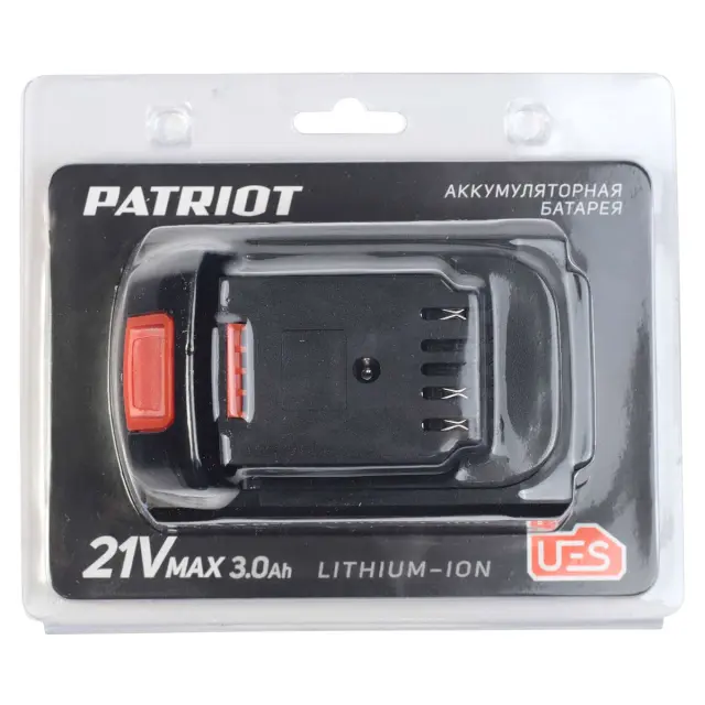 Patriot BR 21 V Max Li-ion UES 3,0 Ah - батарея аккумуляторная