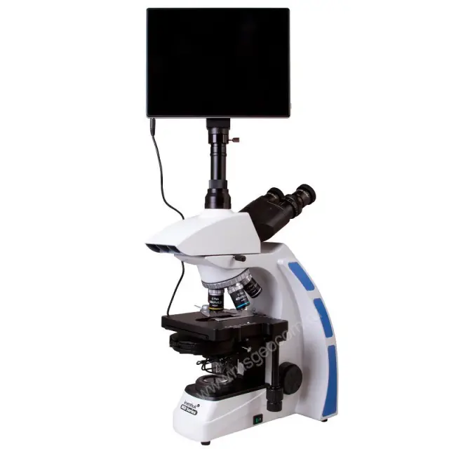 MED D45T LCD – тринокулярный микроскоп с 5-мегапиксельной камерой