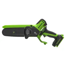 Greenworks G24CS15 24V (15см), с АКБ 4 Ач с USB-C + ЗУ - аккумуляторная цепная пила