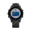 Часы с gps  Garmin Forerunner 945 черные с чёрным ремешком
