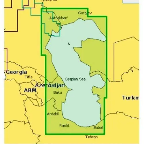 Карта Navionics 5G036S. Каспийское море