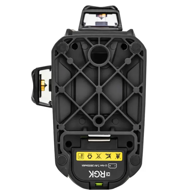 RGK SRV-4D - построитель плоскостей (360° / зеленый луч / 70м с приемником / АКБ)