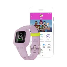 Фитнес-браслет для ребёнка Garmin Vivofit JR 3 Lilac Floral