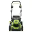 Greenworks GD60LM46SP бесщеточная, 60V с АКБ 2 Ач + ЗУ 2А - аккумуляторная газонокосилка